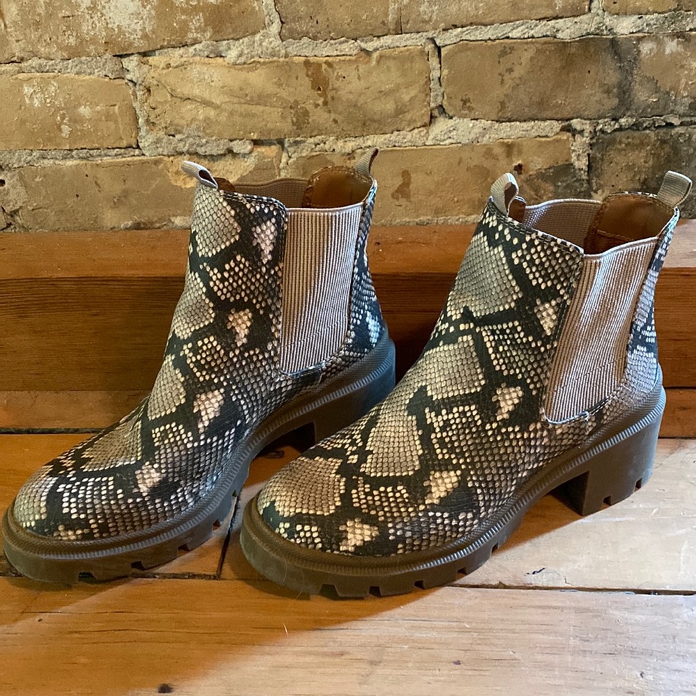 Target Snakeskin Boots